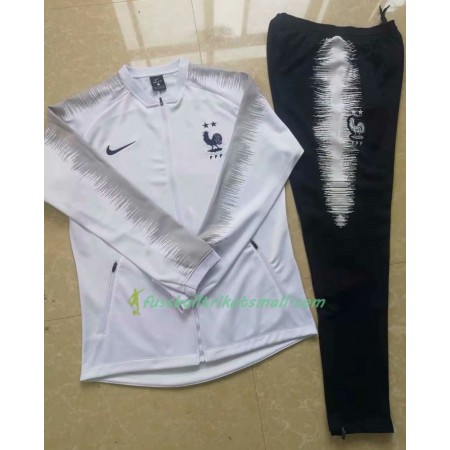 Frankreich Trainingsanzüge Weiß 2018